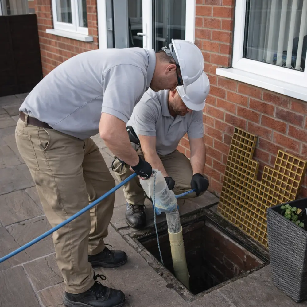 Blocked drain repair service in Ashford